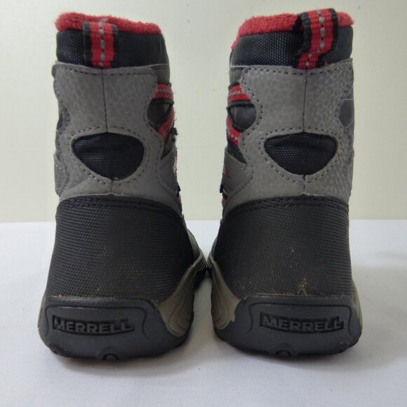 Merrell Kids' Snow Bank Waterproof Boot, Size 10 - Picture 3 of 4